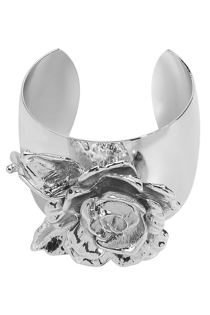 3D Flower Cuff Bracelet