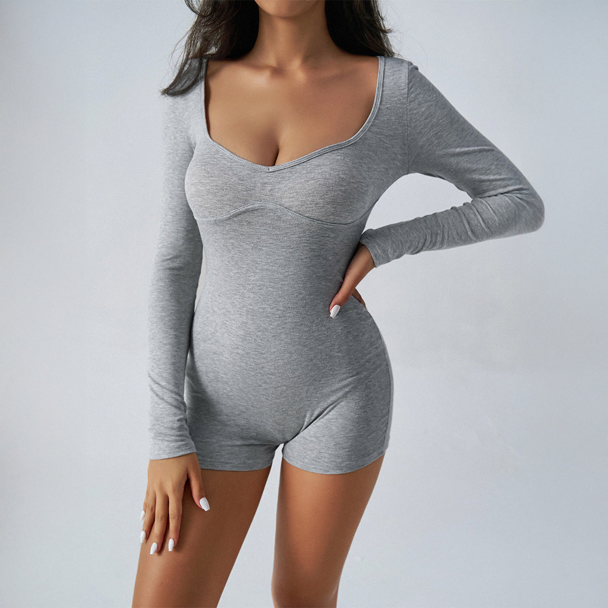 Autumn Winter Jumpsuit Casual Sports Skinny Yoga Clothes Women Clothing