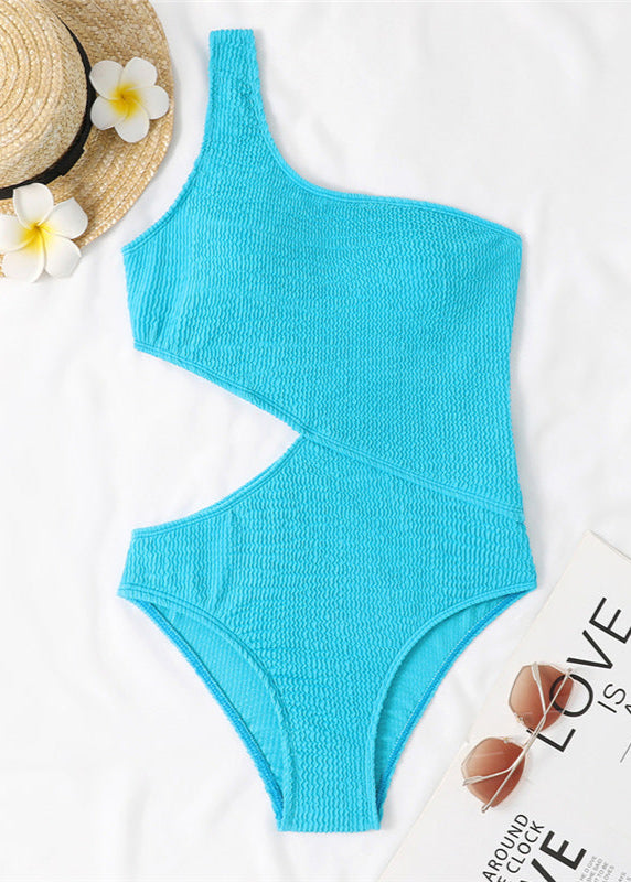 Riviera Cutout One-Shoulder Swimsuit