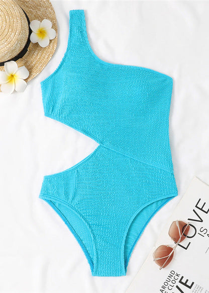 Riviera Cutout One-Shoulder Swimsuit