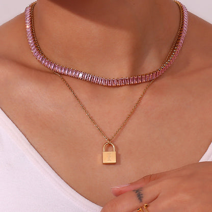 Radiance Luxe - Diamond Simulant Necklace