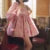 Women Kawaii Puff Sleeve Tulle Princess Dress Vintage Off Shoulder Square Collar Mini Dress Puffy Mesh Party Prom Evening Dress