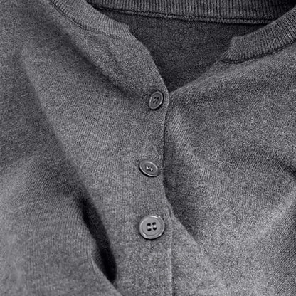 Autumn Long Sleeve Fashion Women Cardigans Sweater Knitted Coat Short Casual Single Breasted Korean Slim Chic Ladies Tops