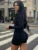 Casual Ribbed Women Playsuits Fashion Solid Autumn Full Sleeve Crew Neck Stretch Slim Rompers Female Gym Track One Piece