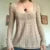 2000s Vintage Long Sleeve Babydoll Knitted Sweater Tops Cottage Milkmaid Pullovers Aesthetic Grunge Y2k Knitwear T-shirts Women