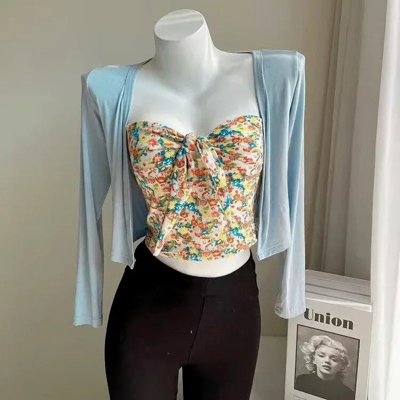 Women Thin Cardigan Long sleeves shirt Sun Protection Clothing Plus size Loose Air-conditioned cover up fashion front-open Tops