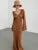 Crochet Beach Maxi Dress Women’s Sexy Knitted Hollow Bikini Swimsuit Cover-Up Sun Protection Dress See Through Slim Lady