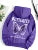 Beautiful Purple Butterfly Printing Hoodies Women Fleece Pocket Hoody Simple Casual Hoodie Autumn Loose Female Streetwear