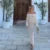 Beach Knitted Off The Shoulder Long Dress Women Slim Flare Sleeve Hollow Out Maxi Dresses 2025 Summer Lady Hip Package Robes