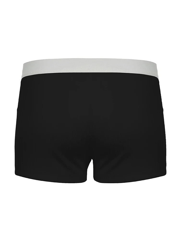 Pantalones cortos básicos de verano ajustados con cintura baja y botones para mujer