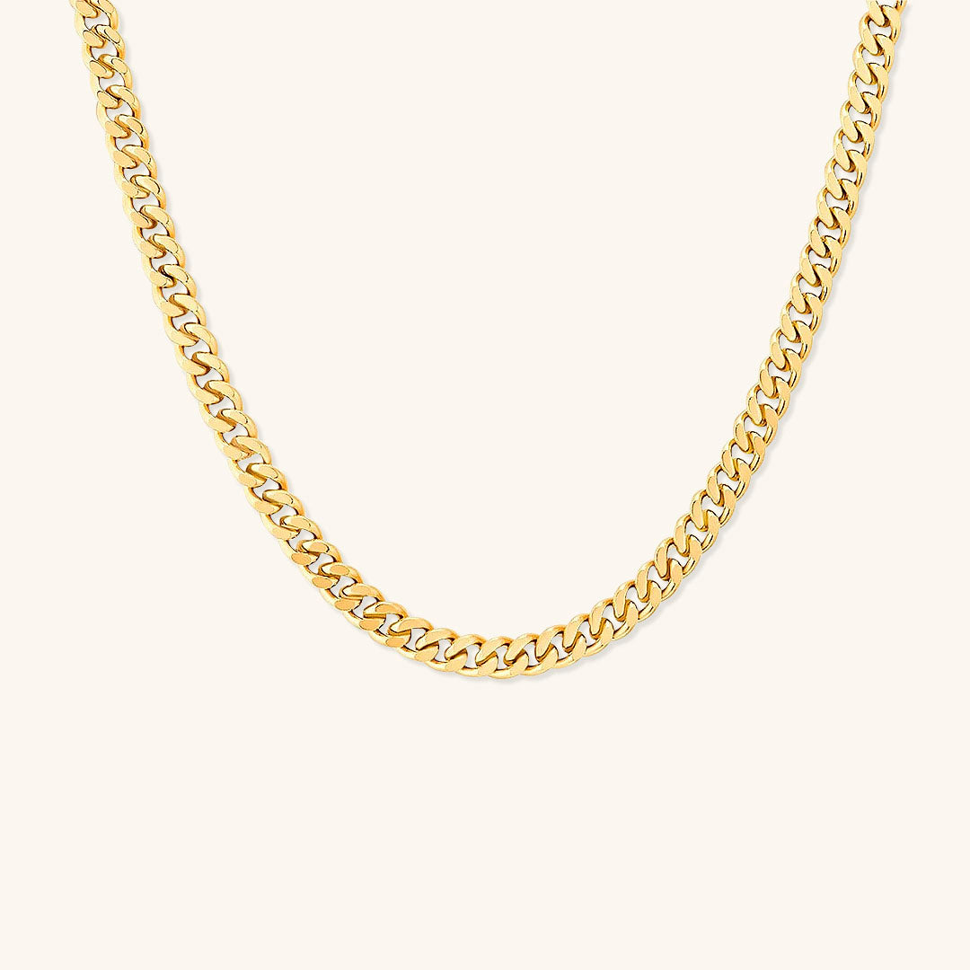 Selene Gold Chain Necklace
