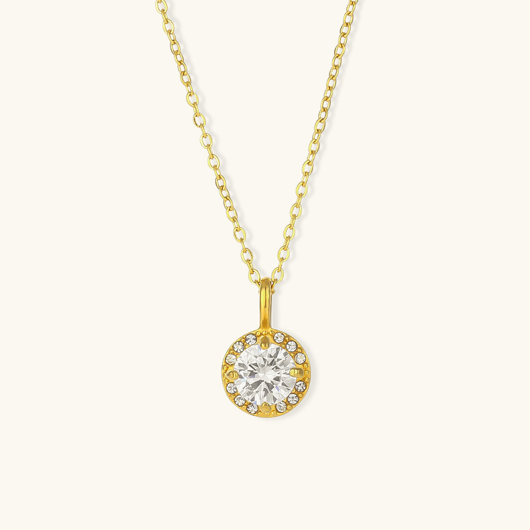 Serena Glow - Diamond Simulant Necklace