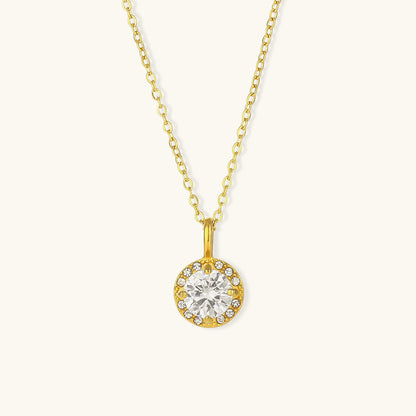 Serena Glow - Diamond Simulant Necklace