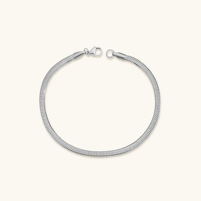 Serena Gold Herringbone Bracelet