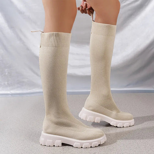 Casual Knee High Sock Boots for Women | Great for Casual Days