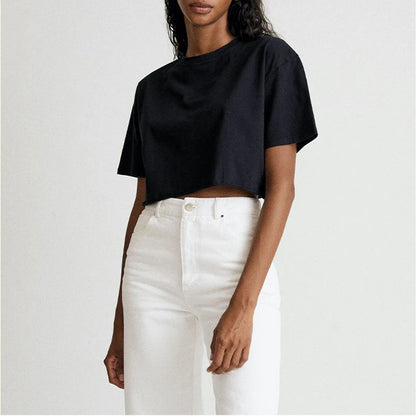 Vestido de yoga de manga corta para mujer, estilo deportivo, de baile al aire libre, estilo Y2K, camiseta deportiva holgada y versátil para fitness y tiempo libre