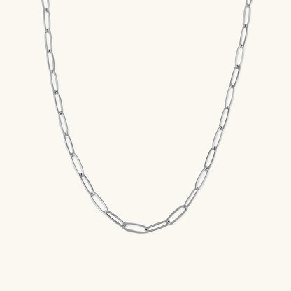 Siena Paperclip Gold Necklace
