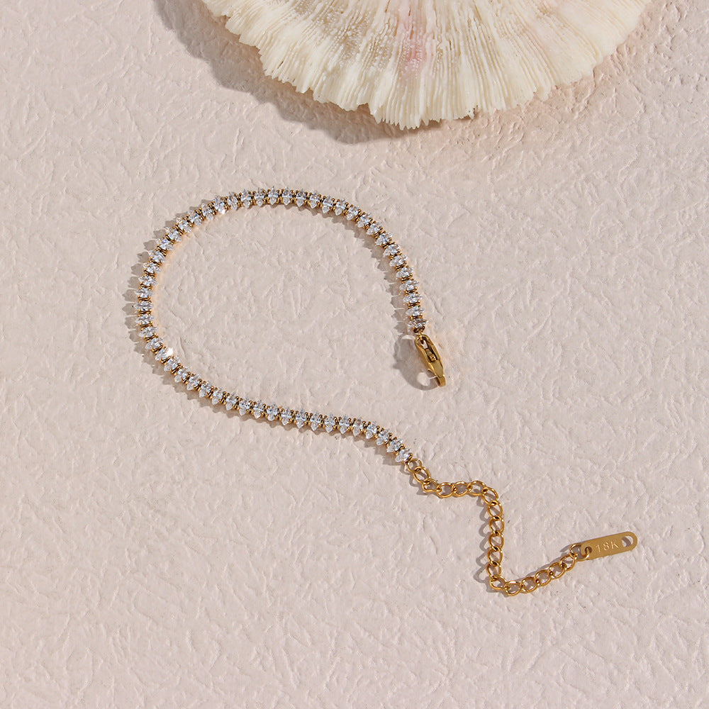 Stellar Diamond Tennis Bracelet