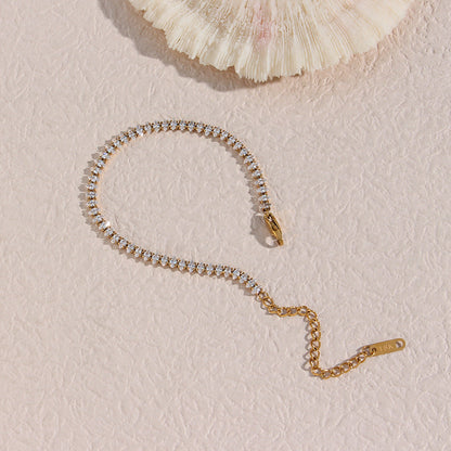 Stellar Diamond Tennis Bracelet