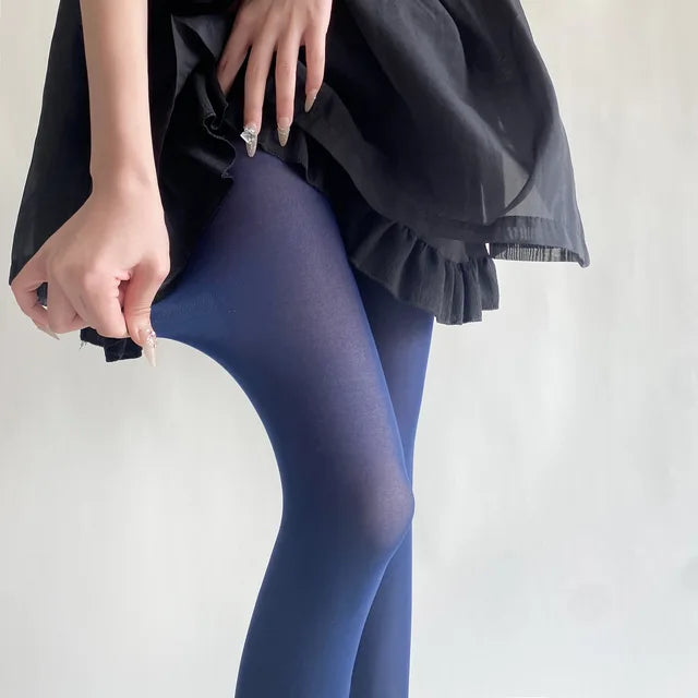 Tights Women Leggings Bodycon Sexy Red See Through Lingerie Femme Pantyhose Summer New Slim Lace Stockings Woman Lingerie