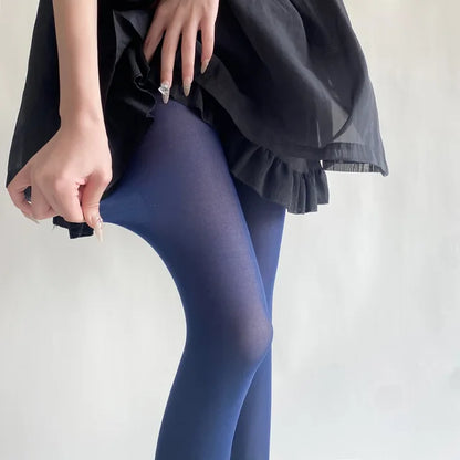 Tights Women Leggings Bodycon Sexy Red See Through Lingerie Femme Pantyhose Summer New Slim Lace Stockings Woman Lingerie