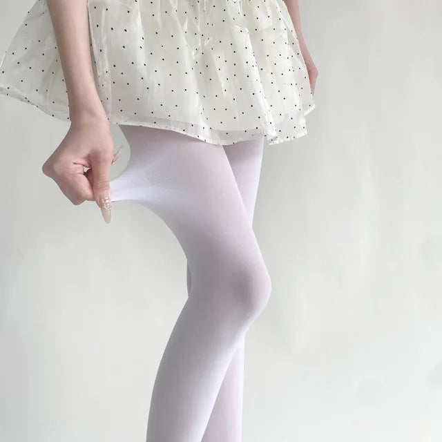 Tights Women Leggings Bodycon Sexy Red See Through Lingerie Femme Pantyhose Summer New Slim Lace Stockings Woman Lingerie