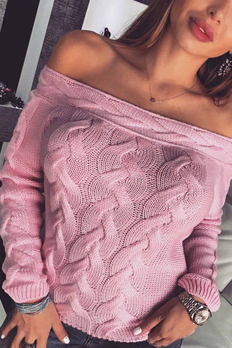 Loose off shoulder  Sweater