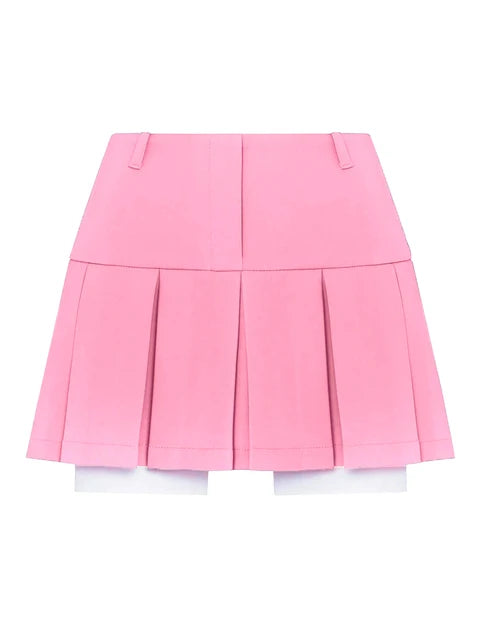 2025 Fall Women Blazer Suit Two Piece Sets Turn-down Collar Blazers Tops And Pleated Skirts Femme High Street Y2K Outfits