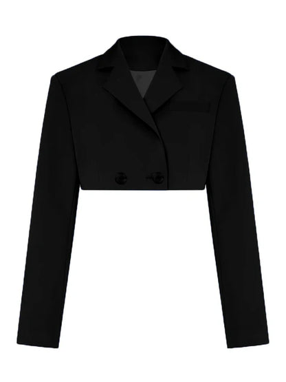 2025 Fall Women Blazer Suit Two Piece Sets Turn-down Collar Blazers Tops And Pleated Skirts Femme High Street Y2K Outfits