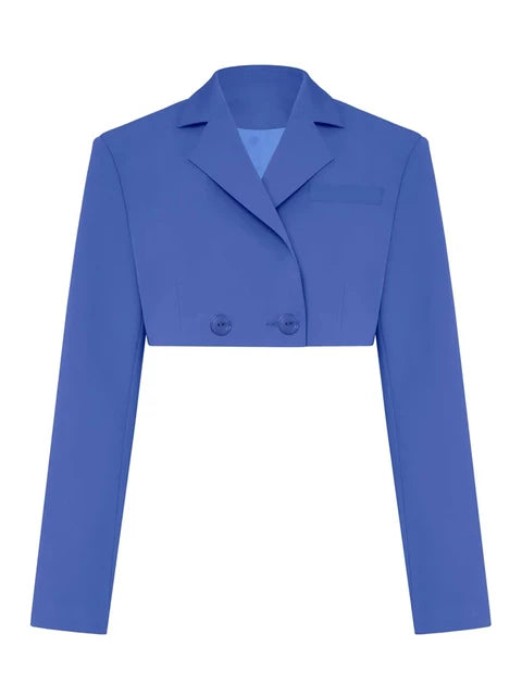 2025 Fall Women Blazer Suit Two Piece Sets Turn-down Collar Blazers Tops And Pleated Skirts Femme High Street Y2K Outfits