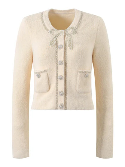 Glitter Knit 2 Piece-Set Long Skirt Women Patchwork Elegant Luxury Fashion Gown Outfits Knitwear Ladies Maxi Skirt Sets