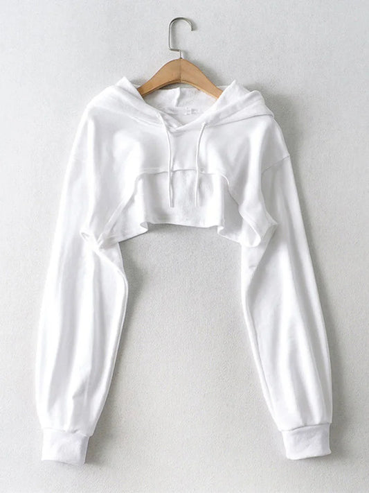 Sudadera con capucha y sombrero para mujer, diseño básico, moda coreana joven, combina con todo, para adolescentes, sencilla, fresca, holgada, estilo Y2k, cómoda, ropa de calle popular.