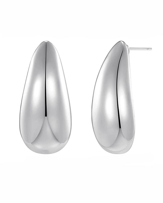 Metal Drop Earrings