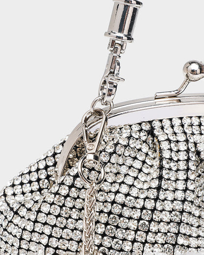 Handmade Rhinestone Evening Bag