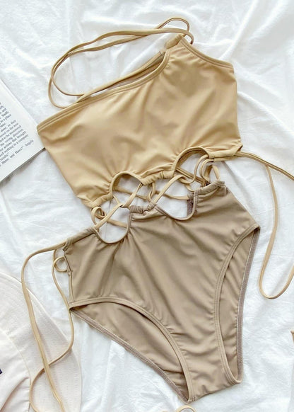 Sienna Cutout High-Waist Bikini Set