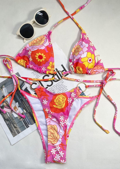 Sunburst Floral One-Piece Swimsuit