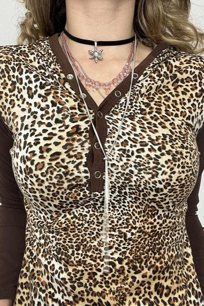 Contrast Raglan Sleeve Blouse