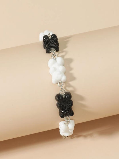 Bear Decor Chain Bracelet for Women