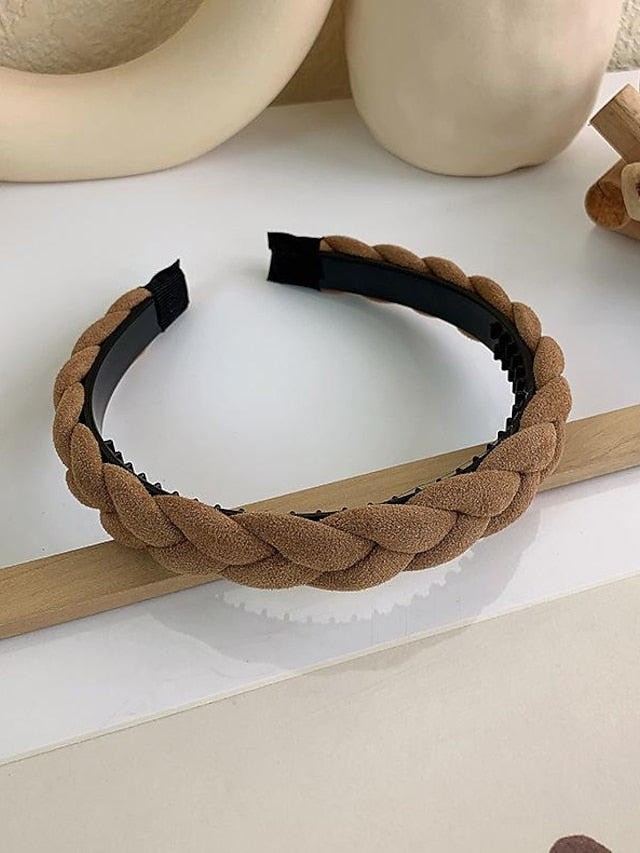 Girls' Headbands Headband For Daily Date Crossover Fabric 16# 17722F 9# 17481C 13# 17722D for Women