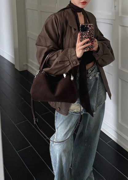 Sienna - Suede Shoulder and Crossbody Bag