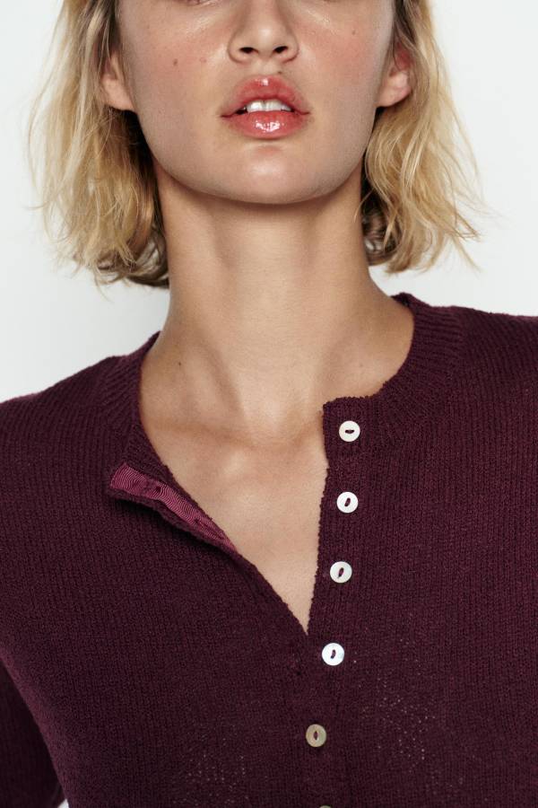 SMOOTH KNIT CARDIGAN