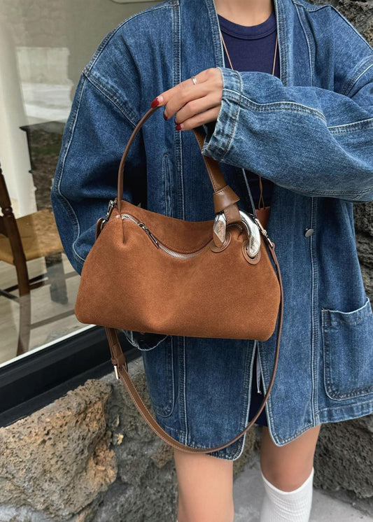 Sienna - Suede Shoulder and Crossbody Bag