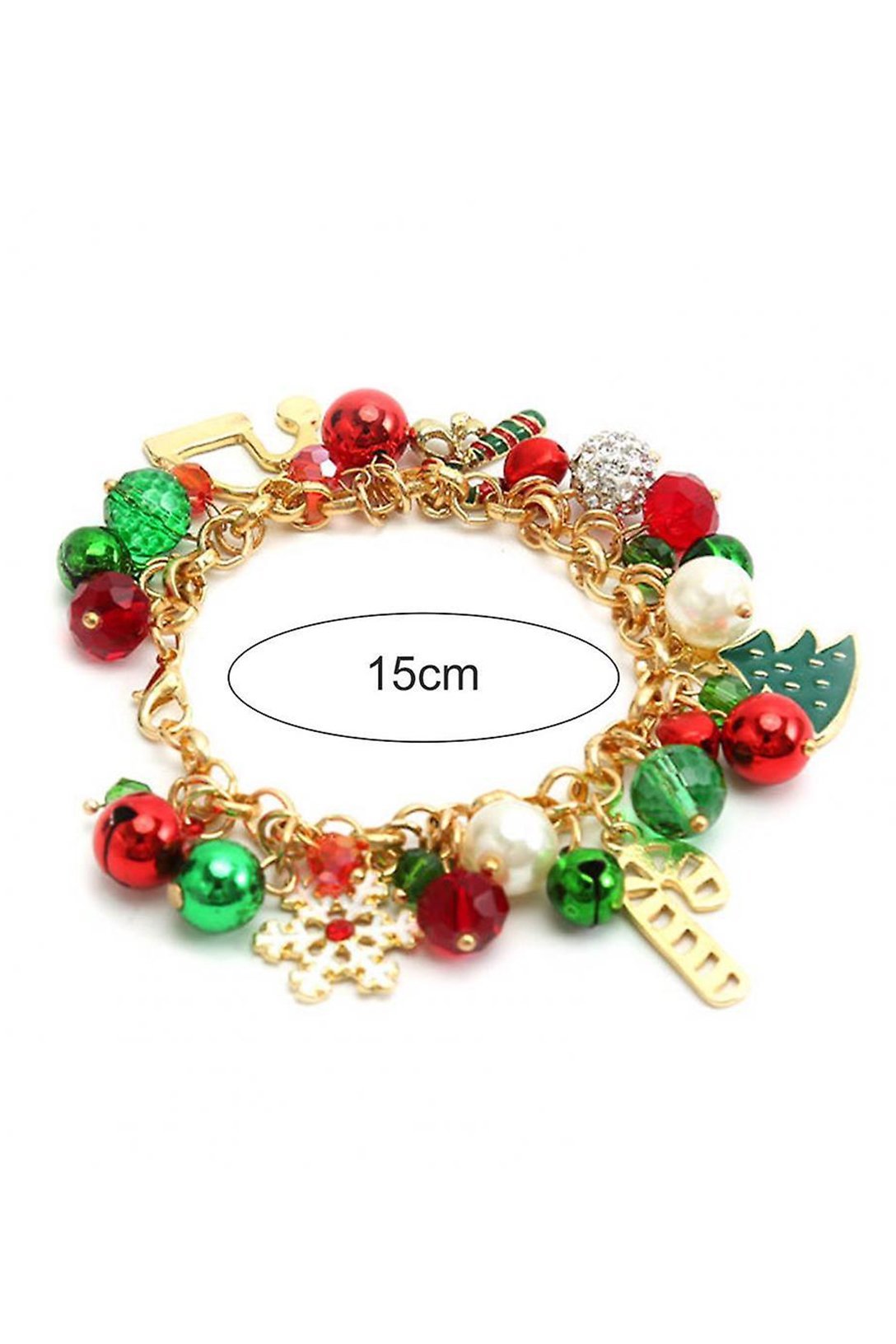 Celeste Snowflake Crystal Pendant Bracelet