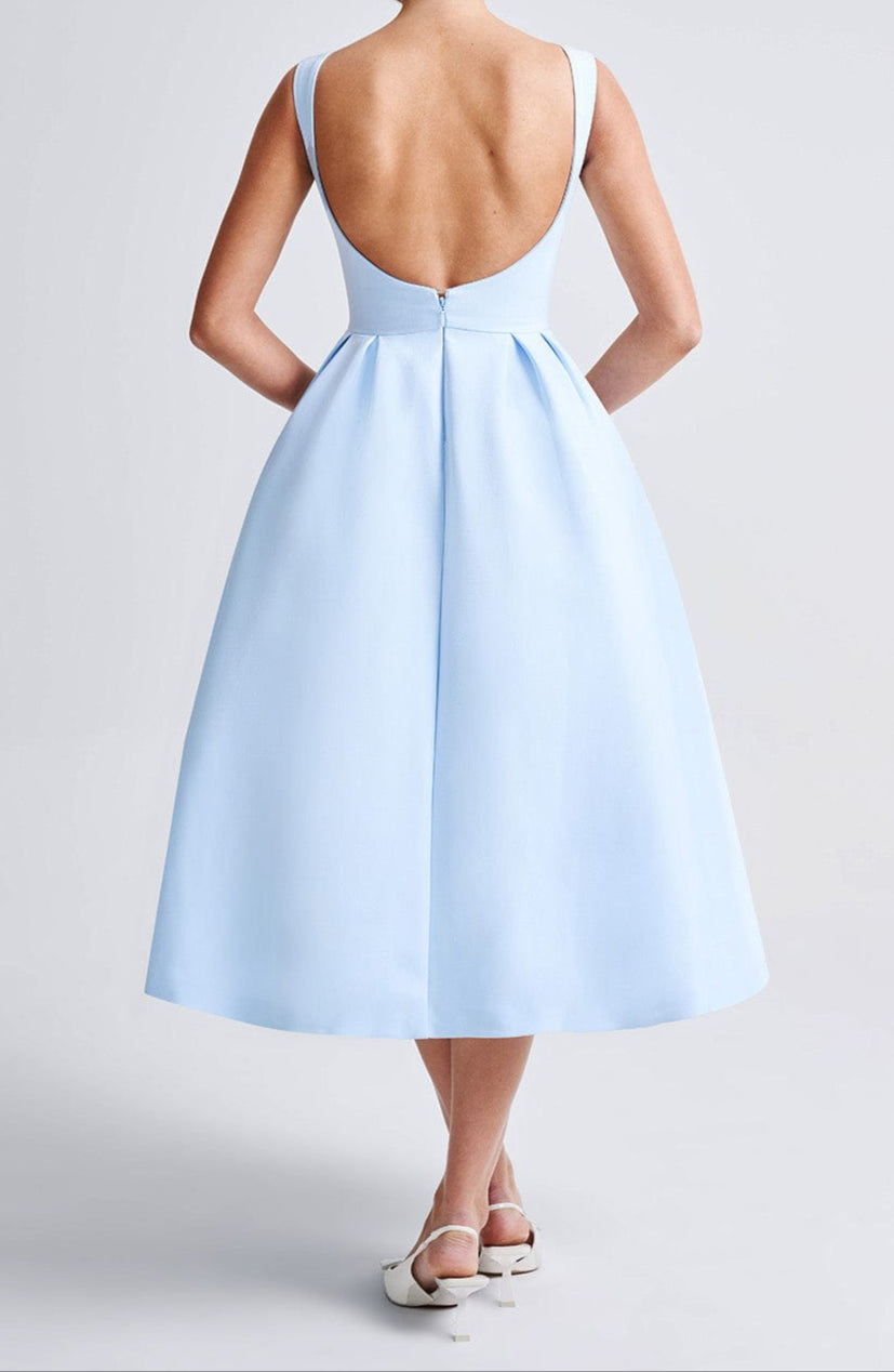 Marisa Midi Dress - Blue