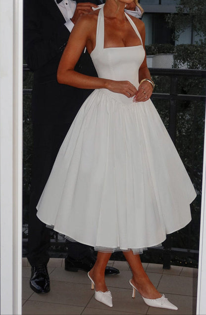 Chloe Midi Dress - Ivory