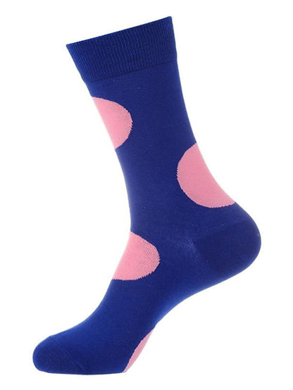 Crew Socks Home Office Daily Spandex Nylon Cotton Basic Casual Classic Warm Elastic 1 Pair for Women