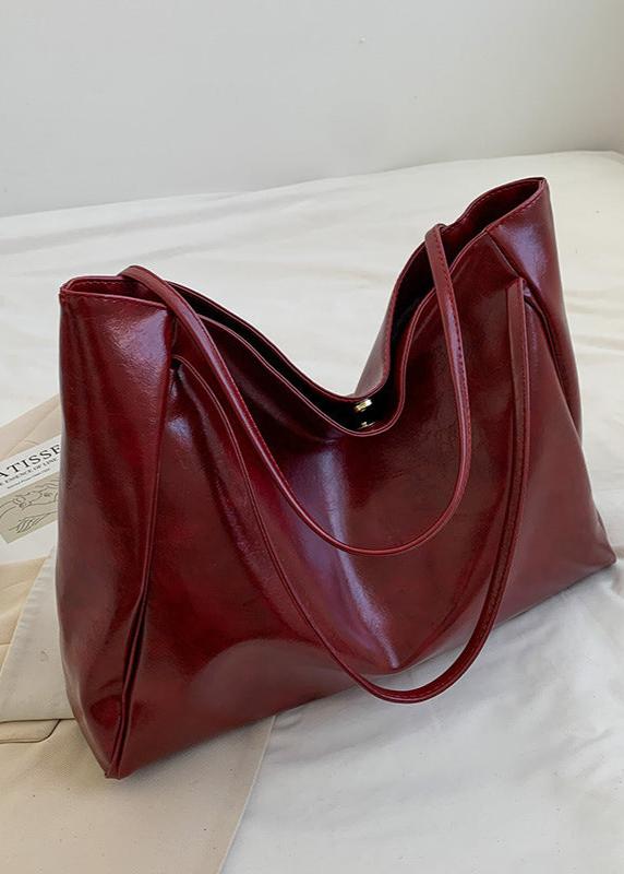 Glossy-Luxe Tote
