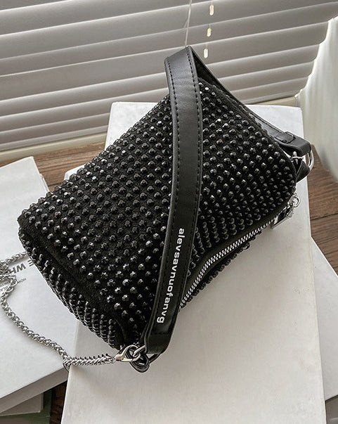 Full Rhinestone Shoulder Bag