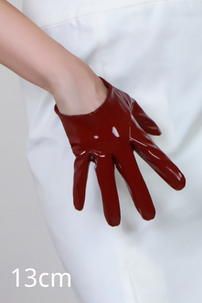 Alison PU Leather Gloves