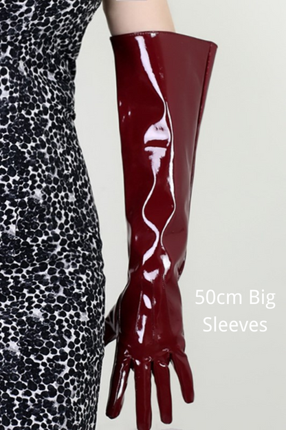 Alison PU Leather Gloves